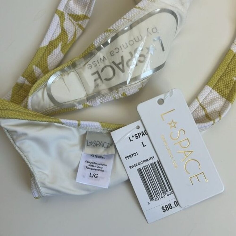 LSPACE Rylee Bikini Bottom - L - Picture 4 of 5